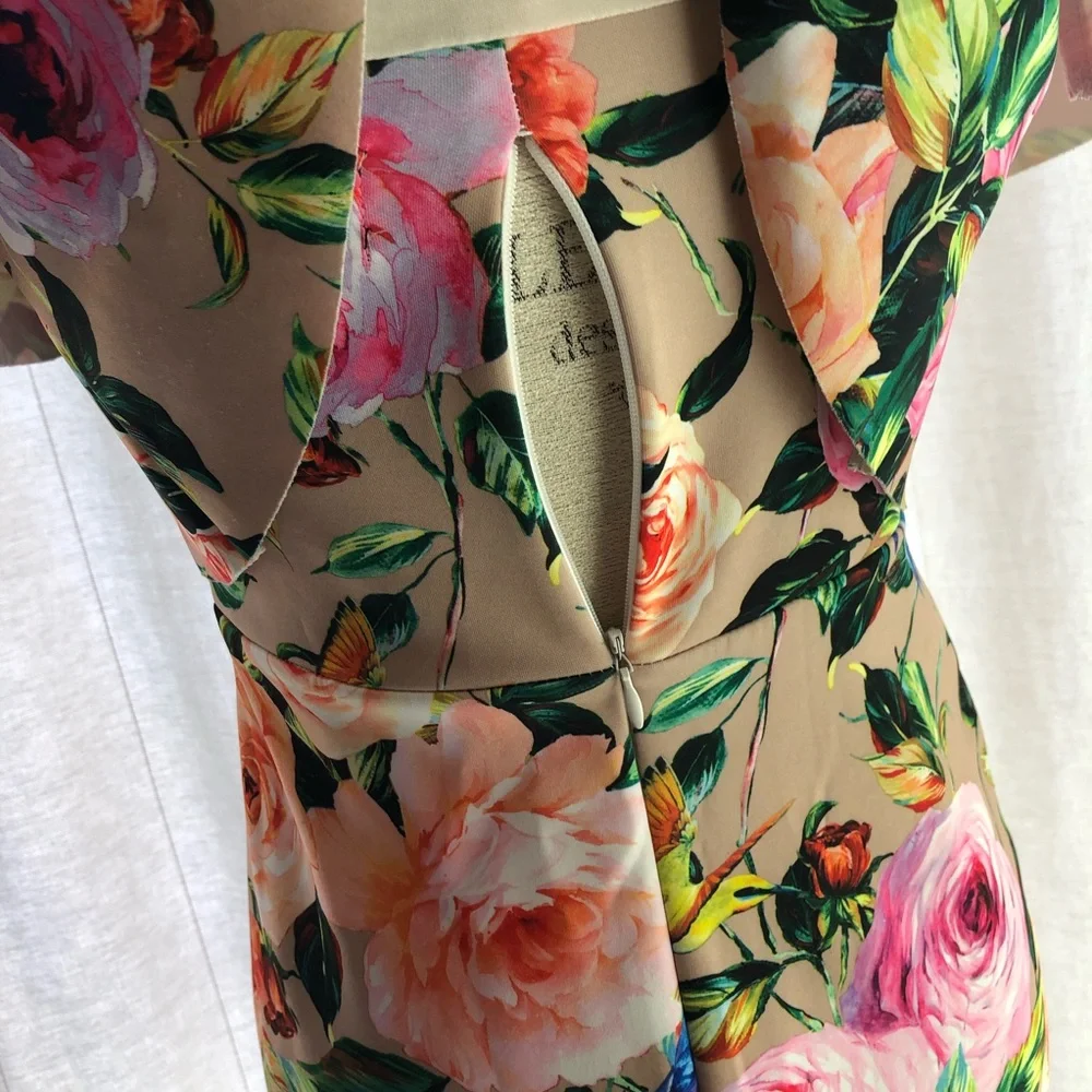 Alexia Admor Floral Off the Shoulder Mini Dress 2 - Picture 11 of 14